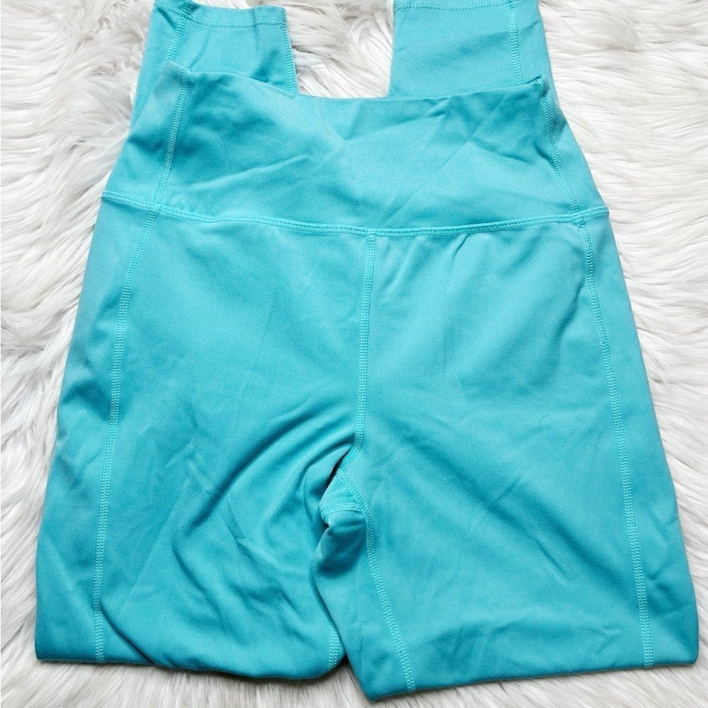 Nova Sport High Rise Athletic Leggings Blue Size Medium - Picture 2 of 3